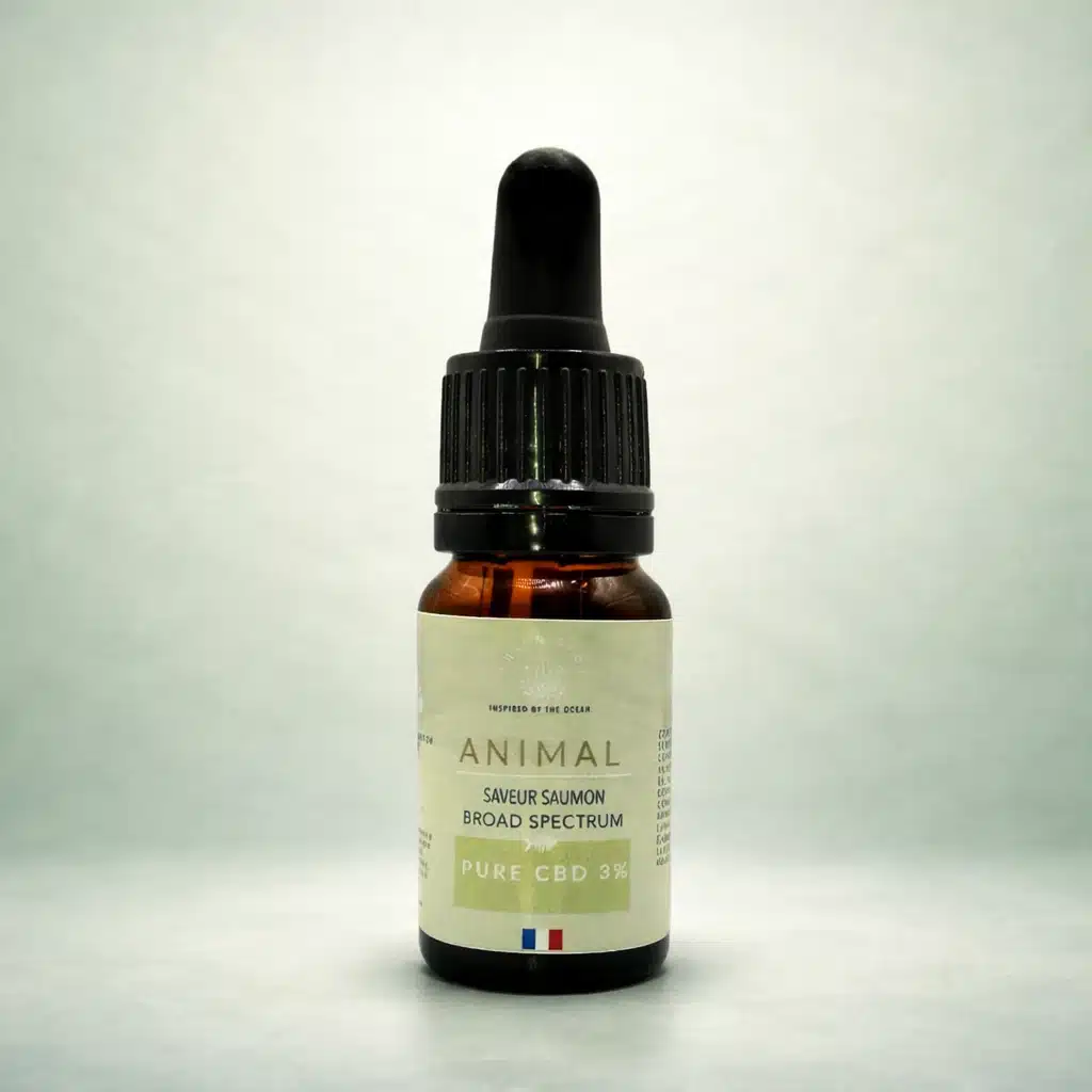 Huiles CBD animaux 3%