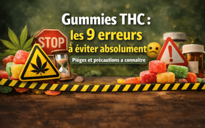 Gummies THC : les 9 erreurs à éviter (guide complet)
