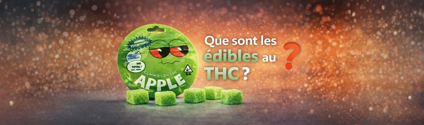 Que sont les édibles au THC