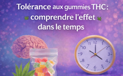 Tolérance aux gummies THC : comprendre l’effet dans le temps