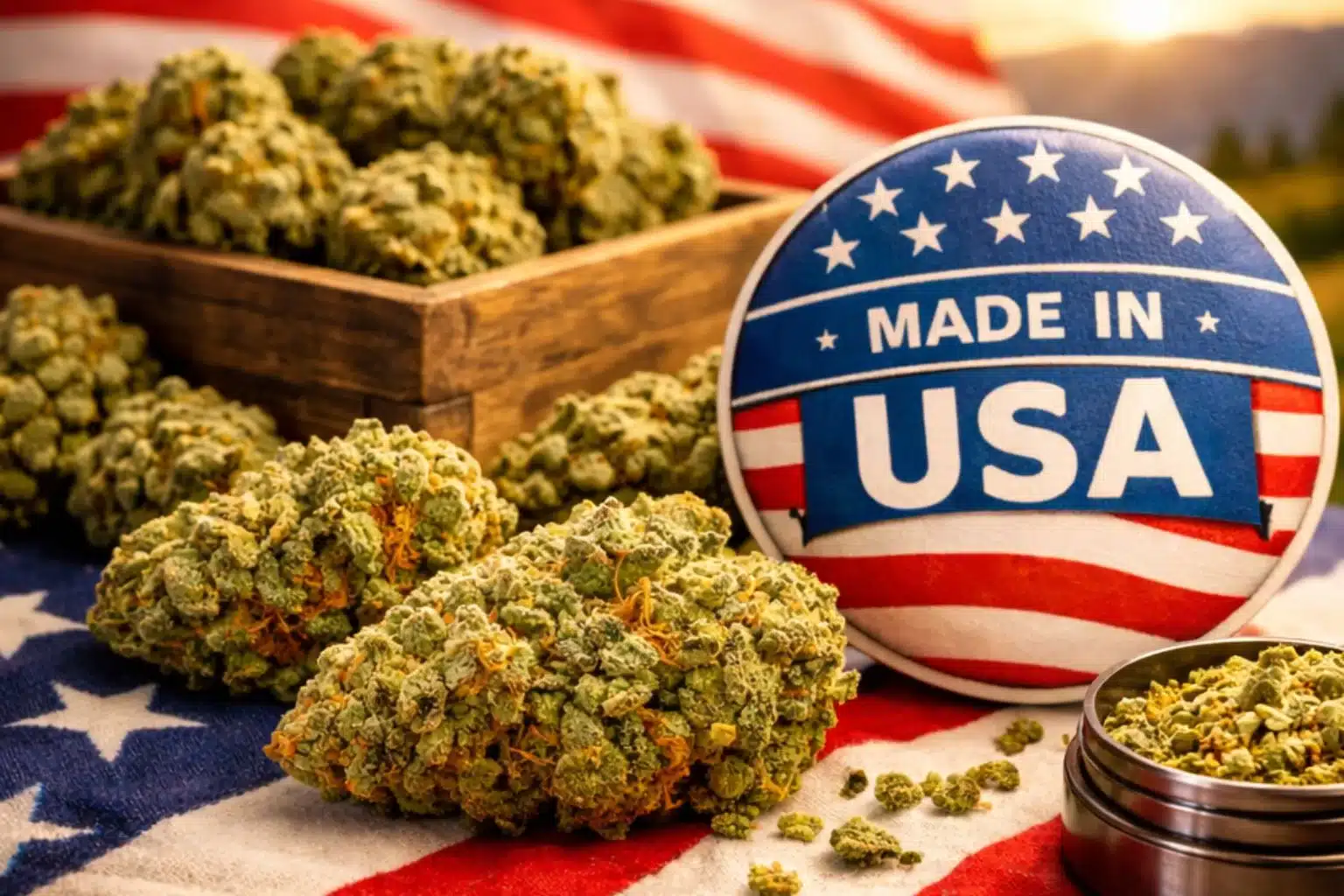 FLEURS DE CBD AMERICAINE