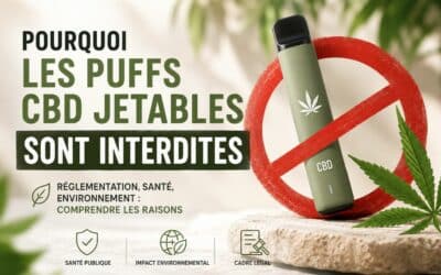 Pourquoi les puffs sont interdites en France ?